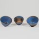 Mid-Century Modern Set of 3 Bowls Rörstrand Gunnar Nylund, Sweden, 1950s