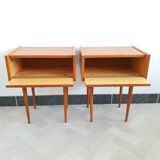 Pair of nightstands 50s