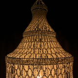 Shell chandelier