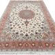 Persian Tabriz Wool Rug with Silk Inlay 300x200 cm