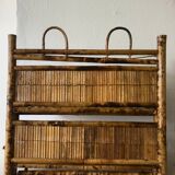 Shelf 2 speckled bamboo trays