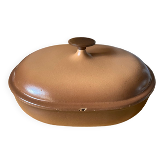 Cocotte Le Creuset, Enzo Marie vintage design of La Mama, year 1970