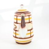 Art deco teapot spritzdekor