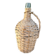 Vintage demijohn 40cm glass + wicker (3-5L)
