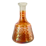 Overlay crystal decanter