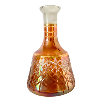 Carafe en cristal overlay