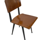 Vintage Marko Holland school chair minimalist 60