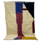 Handmade Moroccan Berber carpet 223 x 154 CM