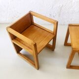 Children's armchair or table, 1950s
