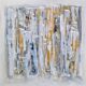 Abstract painting tableau