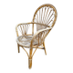 Rattan armchair from the 60s, Netherlands