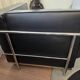 LC2 corner sofa Le Corbusier - Black Italian Leather
