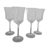 Set of 4 wine glasses