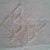 Monogrammed BG linen sheet