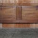 Honduran Mahogany Dressing Table with Lion Paw Carved Legs, Victorian Style
