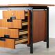 Bureau EU02 Japanese Series par Cees Braakman pour Pastoe, 1959