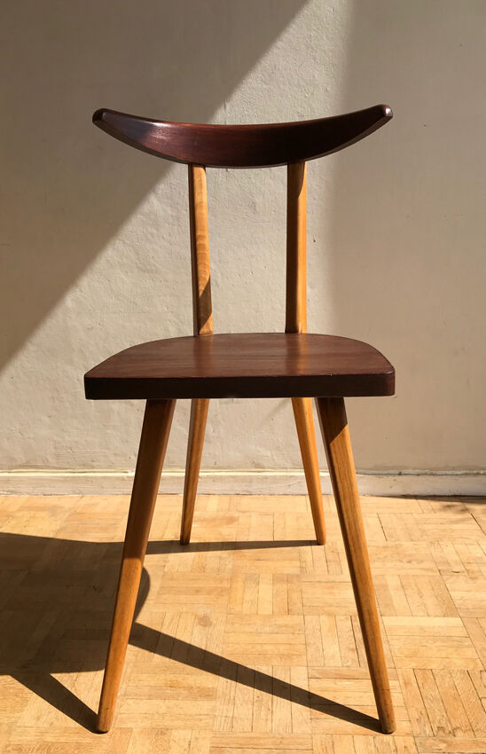Ensemble de 5 chaises Antilope édition Stella années 1960
