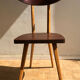 Ensemble de 5 chaises Antilope édition Stella années 1960