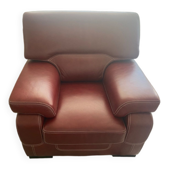 Leather armchair