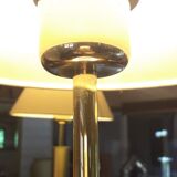 Pair of brass table lamps, by Deknudt Belgium