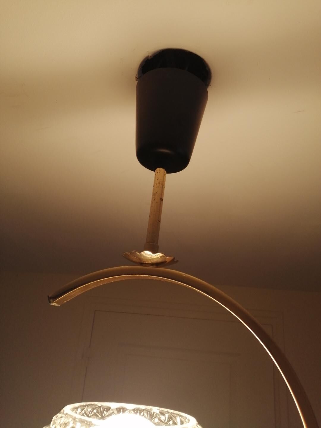 Suspension 60s crystal and metal