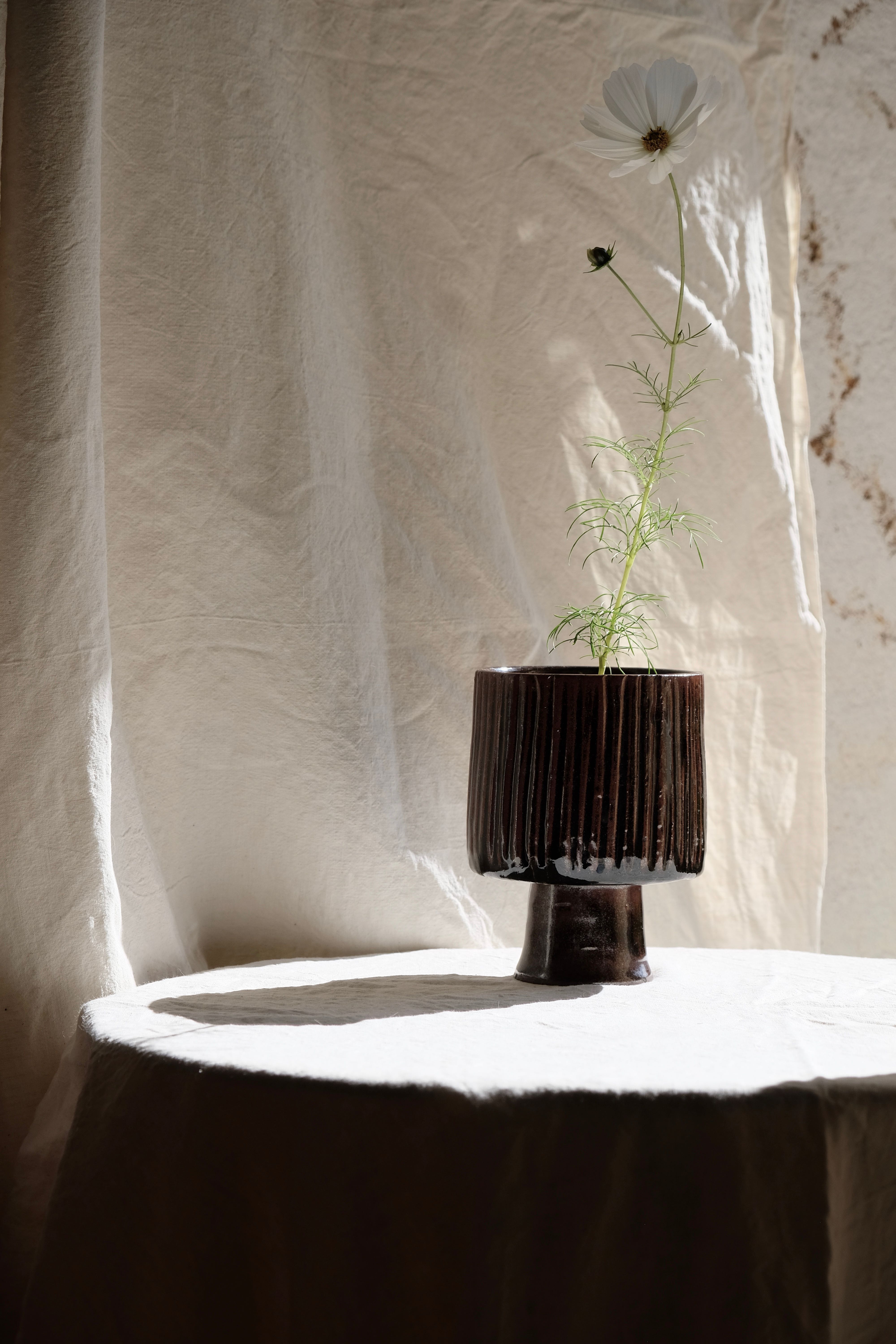 Vintage Japanese vase ikebana
