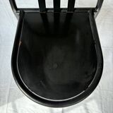 6 chaises Rober Mallet Stevens Noires