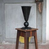 Unique vase made by a blacksmith, vintage vase, collector's item