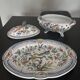 Moustiers Lallier set: soup tureen and matching 40cm dish