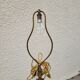 Napoleon III floor lamp in bronze metal and marble