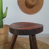 Vintage tripod campaign stool