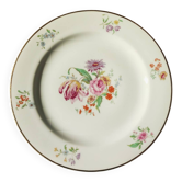 Assiette Limoges tulipe