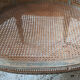 Bergere Louis XVI in wood and double canning