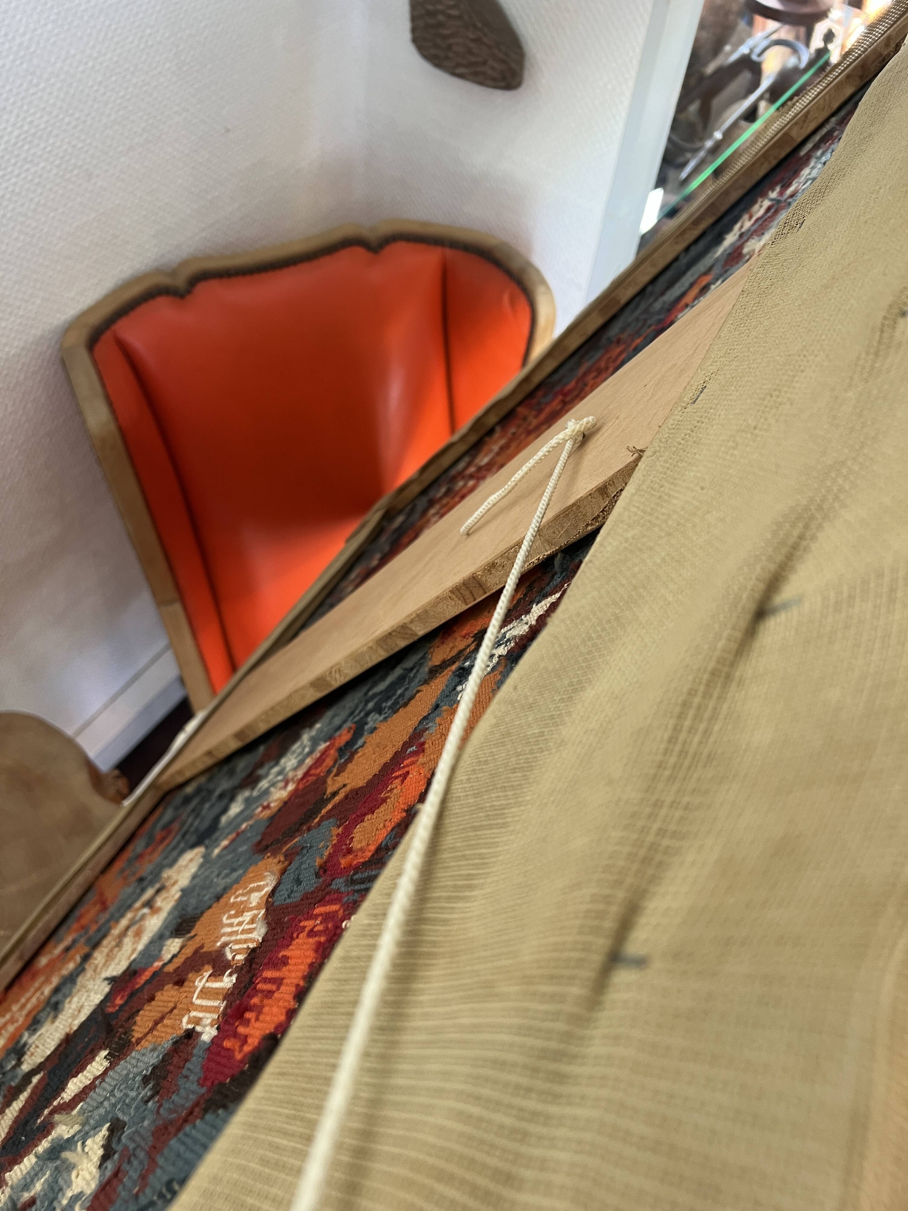 Tapestry on frame by Hervé Lelong