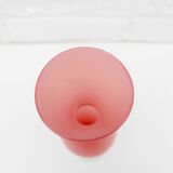 Vintage  pink opaline vase