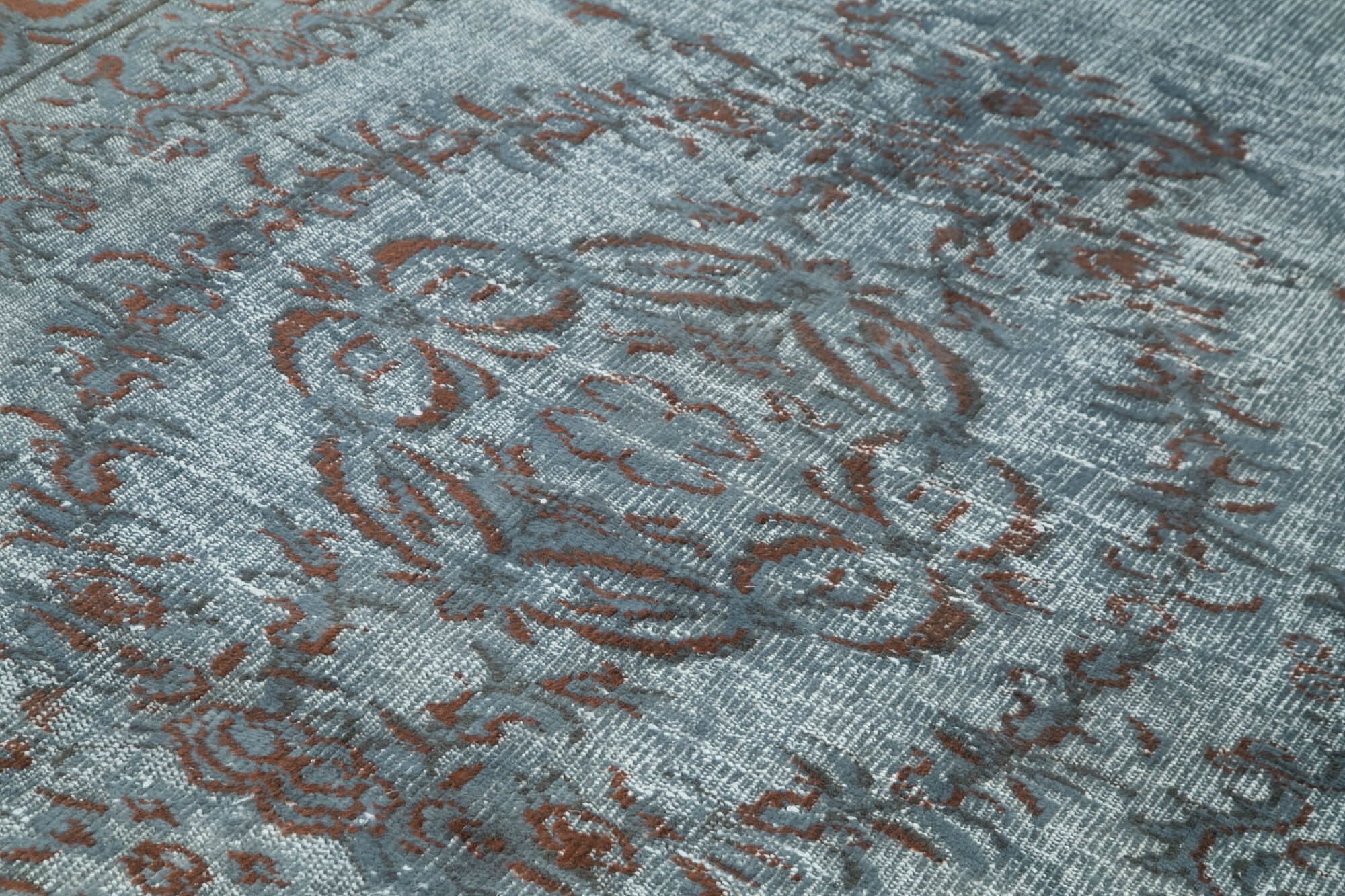 Hand-knotted anatolian 1970s 175 cm x 265 cm grey carpet