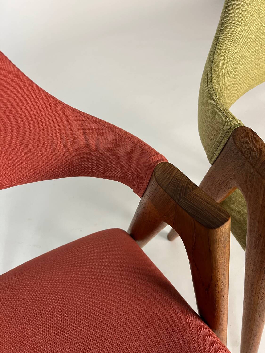 Set of two Vintage Danish Teak Compass chairs by Kai Kristiansen