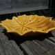 Empty fruit bowl FPP Vallauris leaf