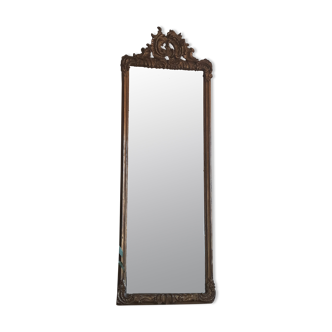 Old gold mirror longiligne  60x169cm