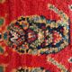 Handmade vintage Persian Hamadan rug 137cm x 210cm, 1960s