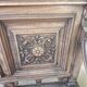 Banquette-coffre ancienne style Henri II / Néo-Renaissance en bois sculpté