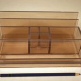 Plexiglas desk set