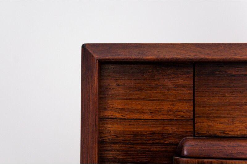 Rosewood highboard, Denmark, 1960s