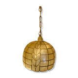 Mother-of-pearl and brass suspension