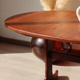 Oval teak dining table - 6 to 8 people - Fresco model - G Plan