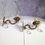 Louis XVI style bronze sconces