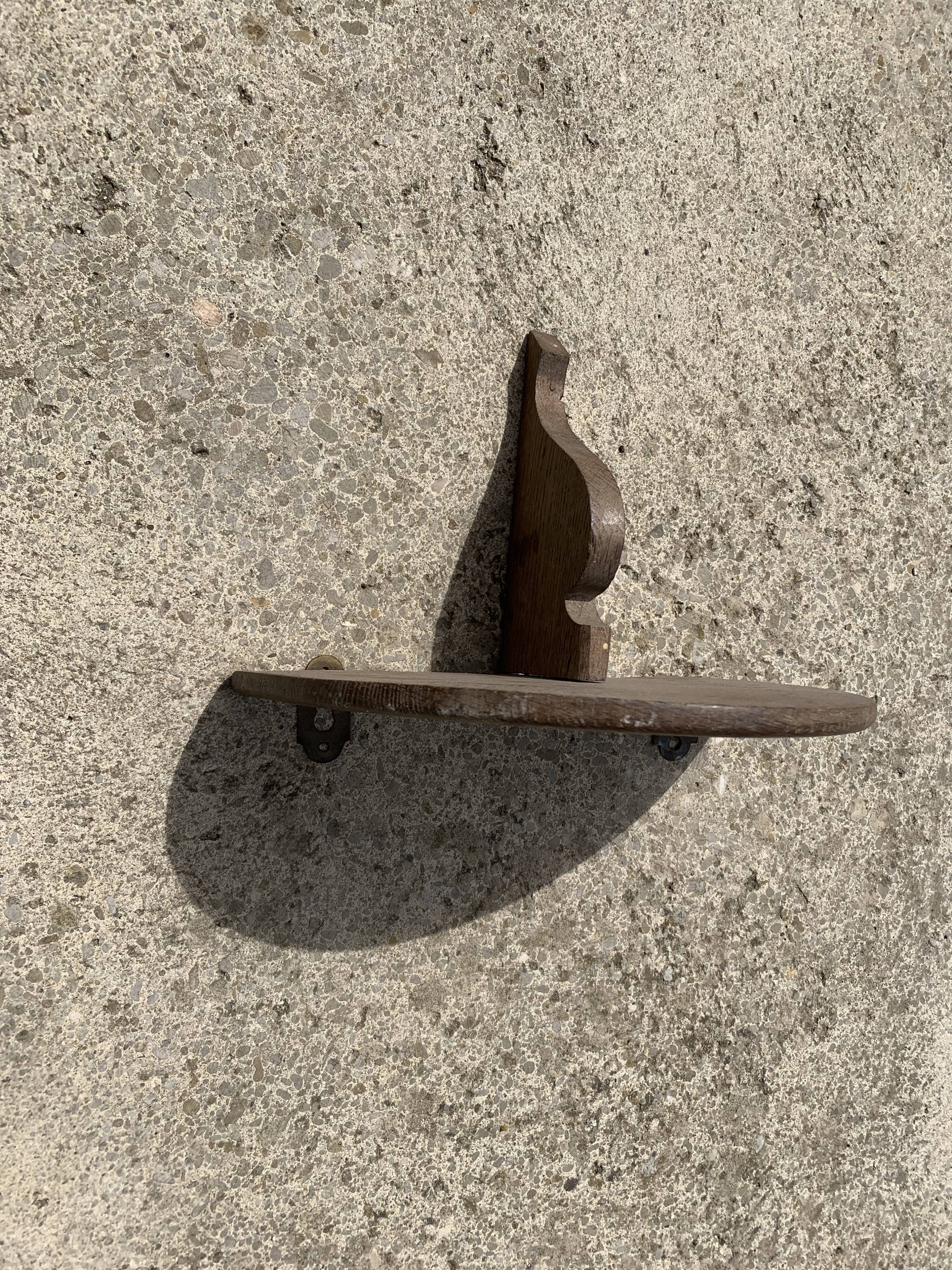 Cornice, antique wooden shelf