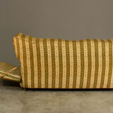 Three-seater sofa and armchair, 50s, set of 2