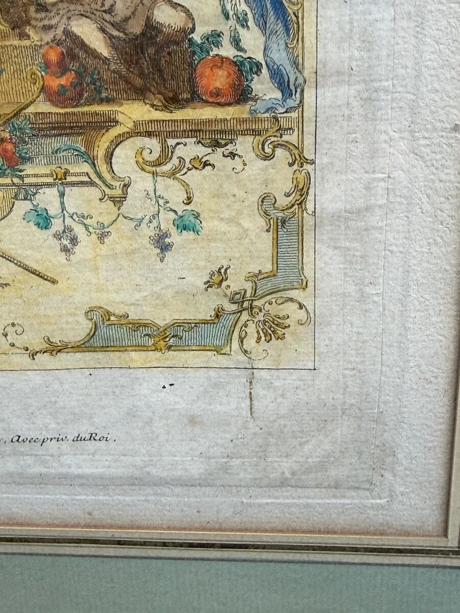 Claude Gillot Book of Portières, the figure of Bacchus, c. 1737