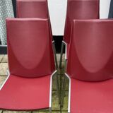 4 chaises de salle à manger italiennes post-modernes Bross